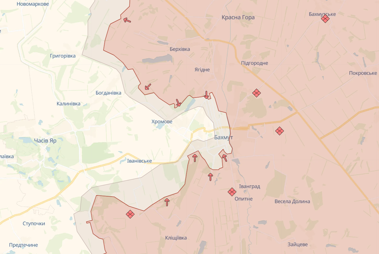 Війська РФ концентрують сили біля Авдіївки у спробі оточити місто, - DeepState
