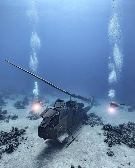 Танки і бойові машини на морському дні. Ось як виглядає підводний військовий музей (фото)