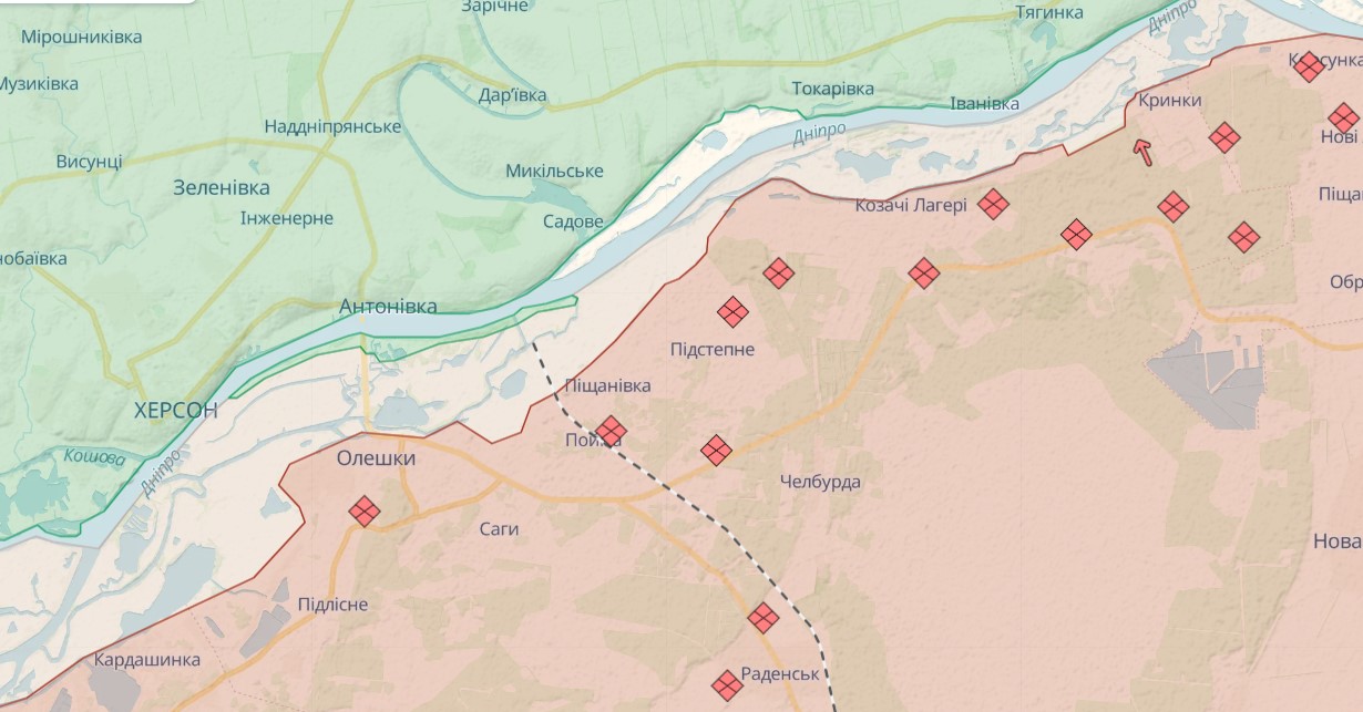 Плацдарм у Кринках: що потрібно ЗСУ, щоб закріпитися на лівому березі Дніпра