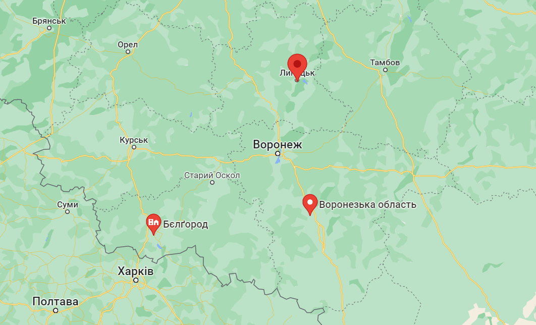 Росія частково закриє повітряний простір у трьох областях, - Генштаб