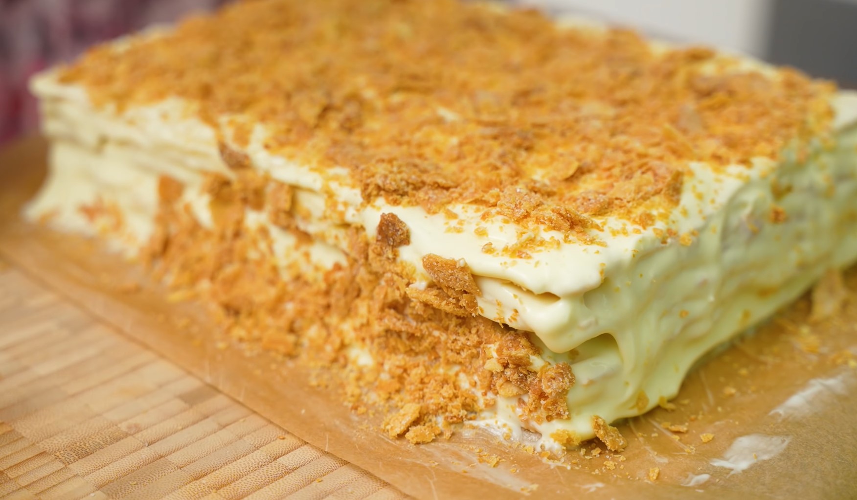 Наполеон с необычным кремом "Дипломат": вкуснейший способ, о котором мы не знали раньше