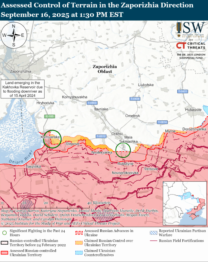 РФ просунулась біля Куп'янська та "скидає" всі сили під Покровськ: оновлені карти ISW