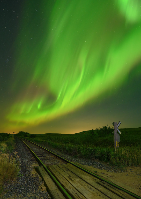 Серия вспышек на Солнце вызвала магнитные бури и зрелищные Авроры