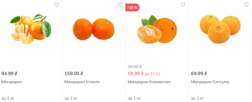 Сезон мандаринів розпочався. Скільки коштує фрукт і що буде з цінами на зимові свята