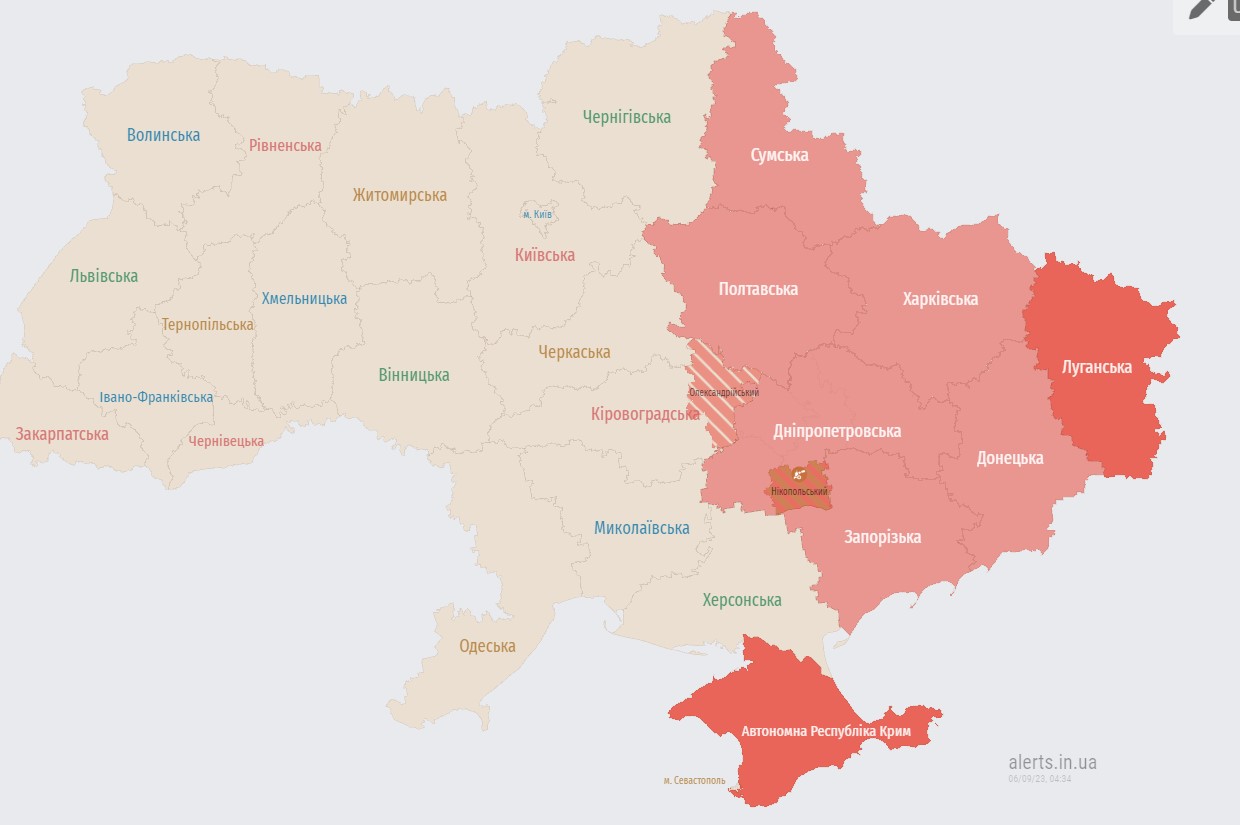 Загроза пусків крилатих ракет: в Україні оголосили масштабну повітряну тривогу