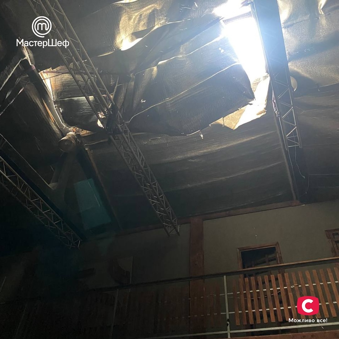 Павільйон "МастерШеф" зазнав пошкоджень внаслідок атаки РФ: реакція Ектора і фото