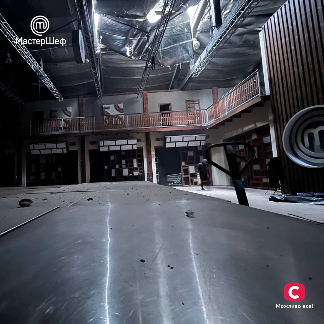 Павільйон "МастерШеф" зазнав пошкоджень внаслідок атаки РФ: реакція Ектора і фото