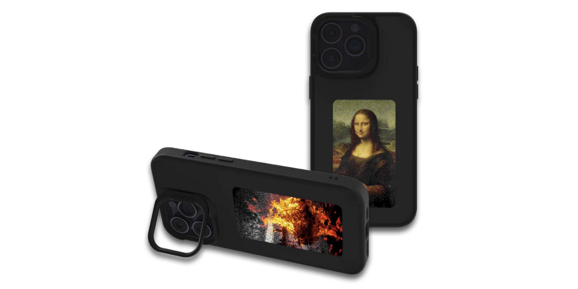 Для iPhone випустили незвичайний чохол з кольоровим екраном: перші фото і відео