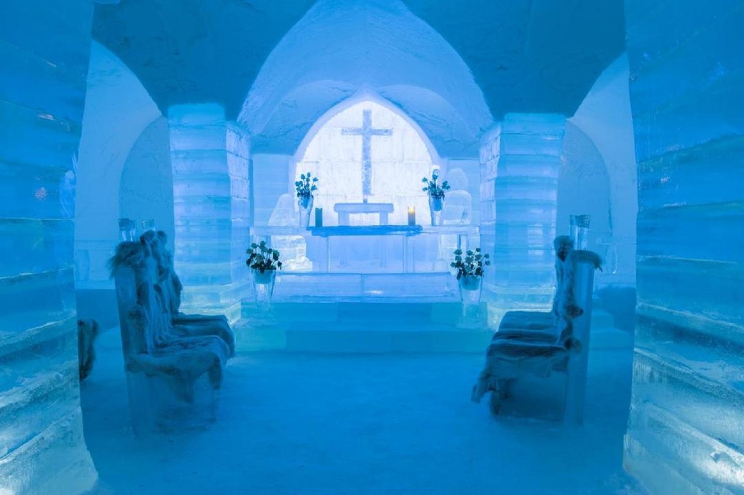 5 невероятных ледяных отелей, которые запомнятся на всю жизнь