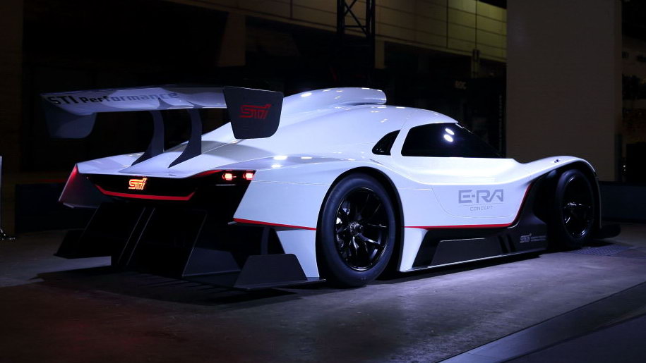 Первый электрический суперкар Subaru: на автосалоне в Токио представлен 1088-сильный STI E-RA