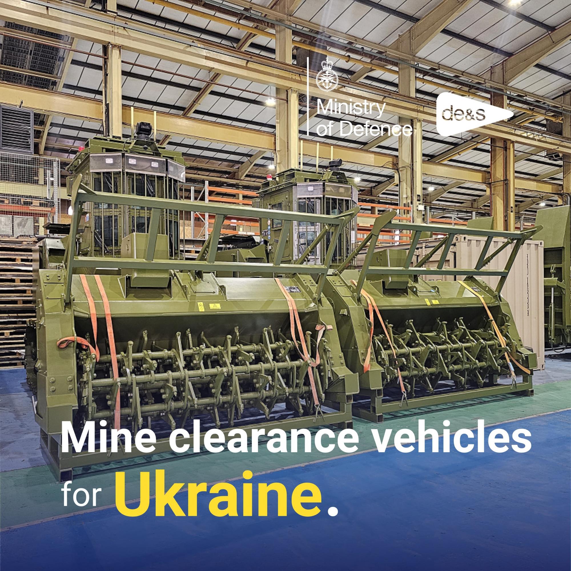 Британія передасть Україні партію обладнання для розмінування