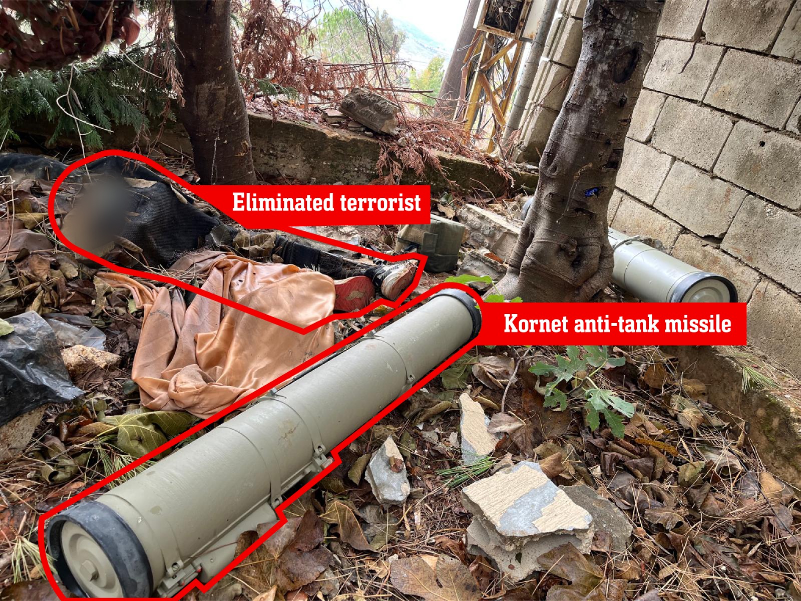 Израильские военные обнаружили у боевиков "Хезболлы" ПТРК российского производства (фото)