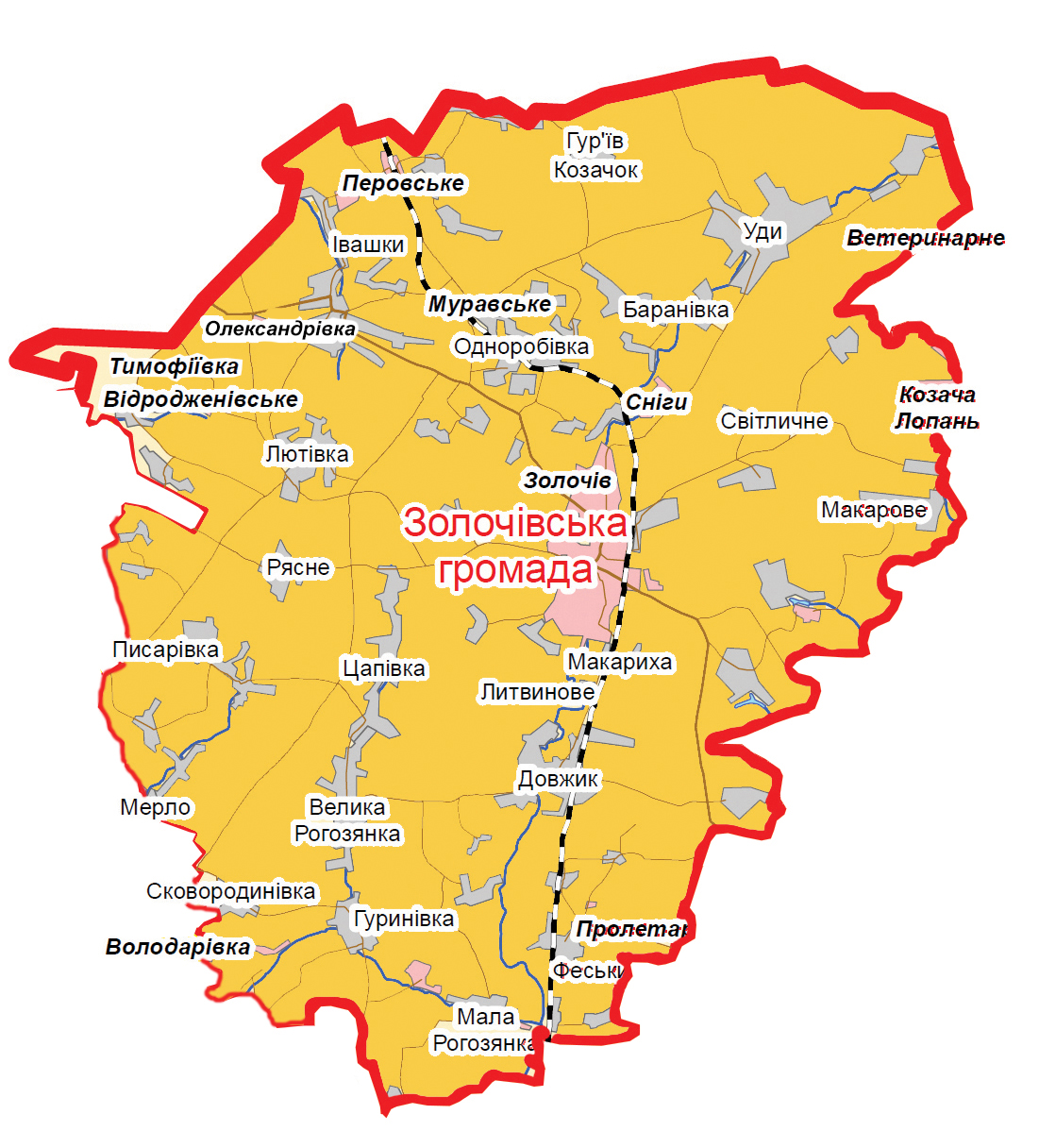 Оккупанты покинули приграничную Золочевскую общину Харьковской области: какие села освобождены