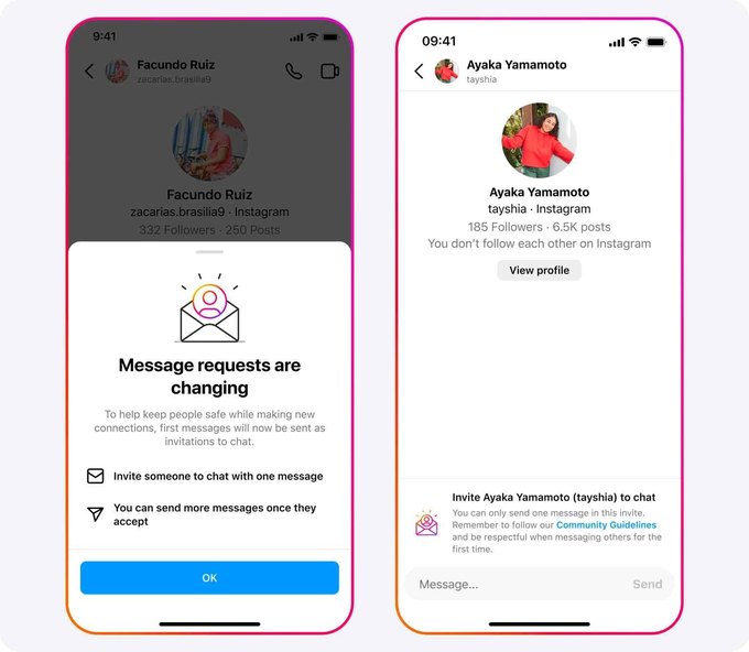 Instagram ввів обмеження на листування в Direct