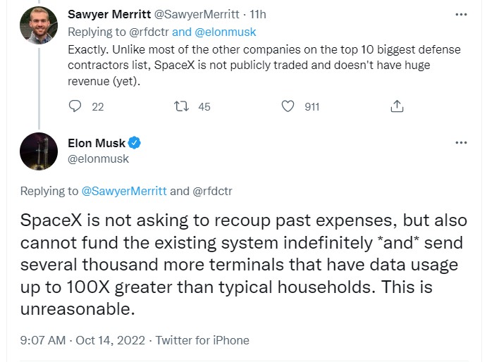 Маск не хочет финансировать Starlink в Украине. Что происходит и каковы причины