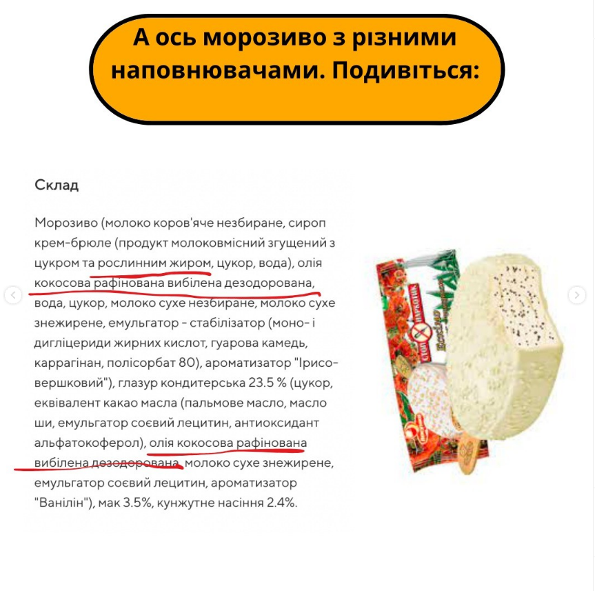 Як вибрати якісне та безпечне морозиво: дієві поради