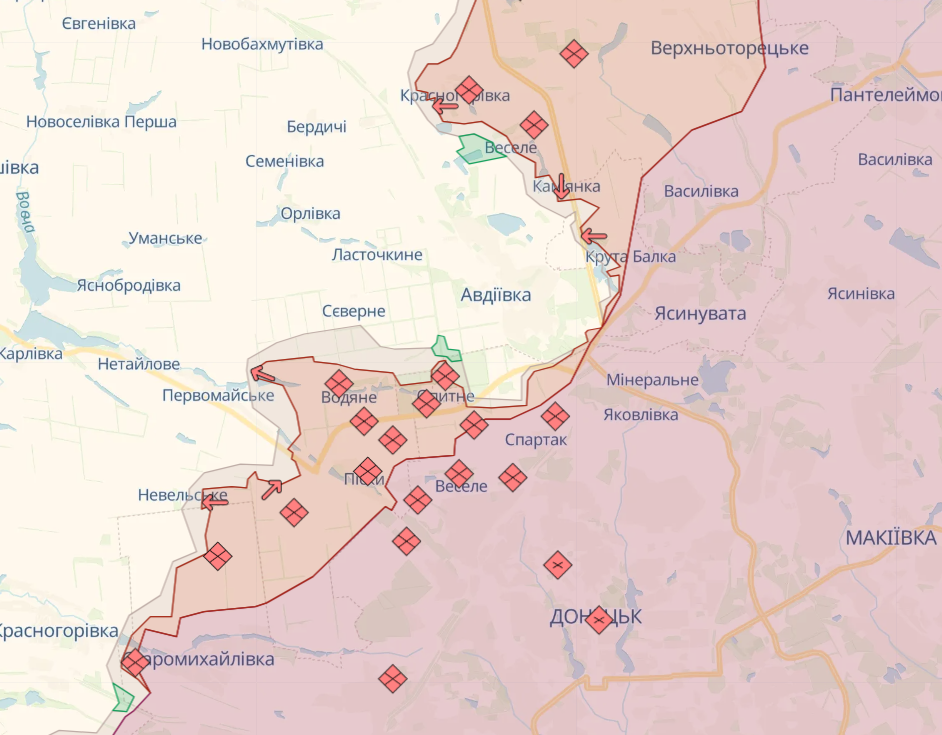 DeepState: ЗСУ мають успіх під Бахмутом, ворог отримав новий плацдарм