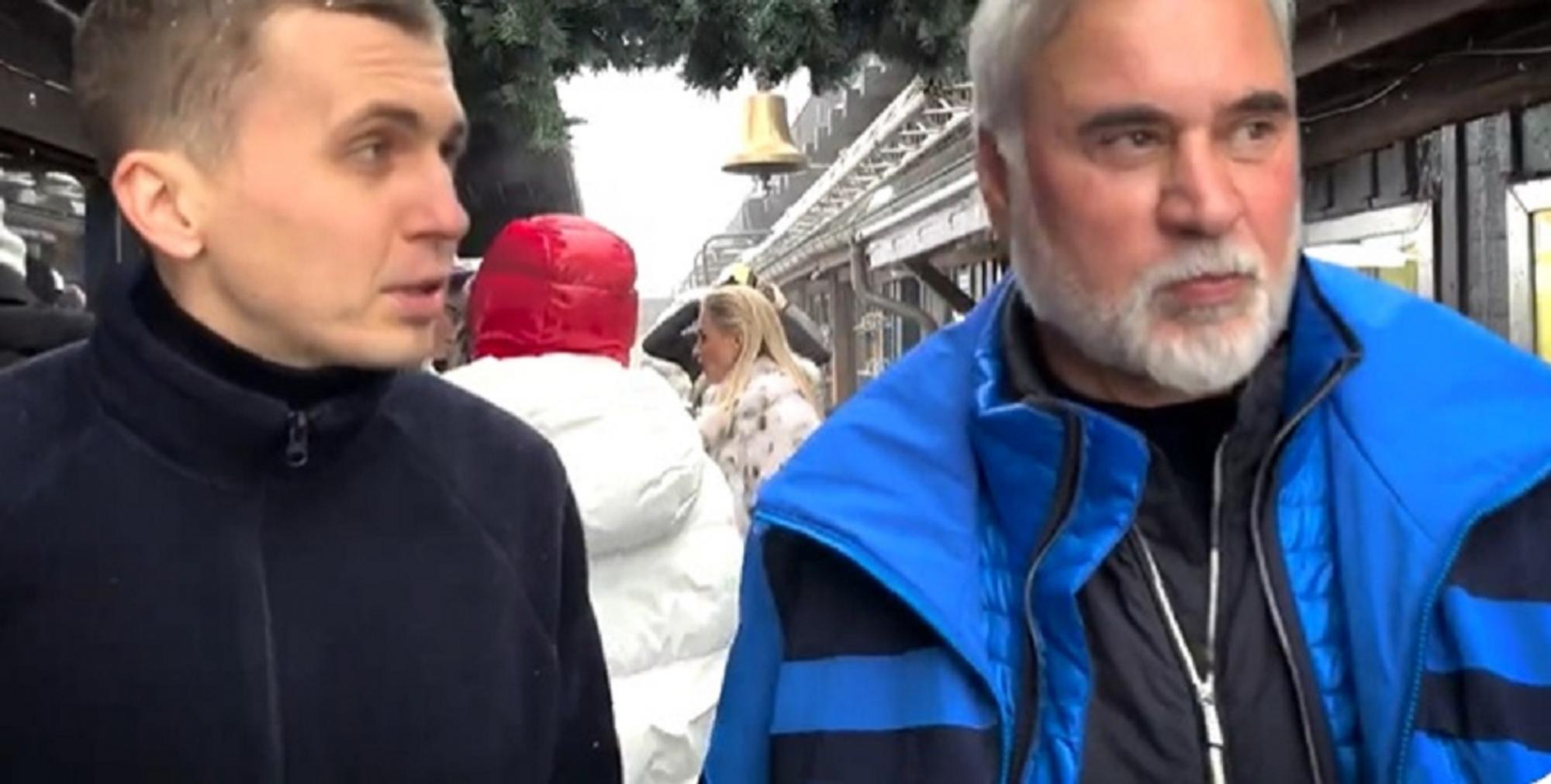 Меладзе на шикарному курорті втік від журналістів після питання про війну в Україні (відео)