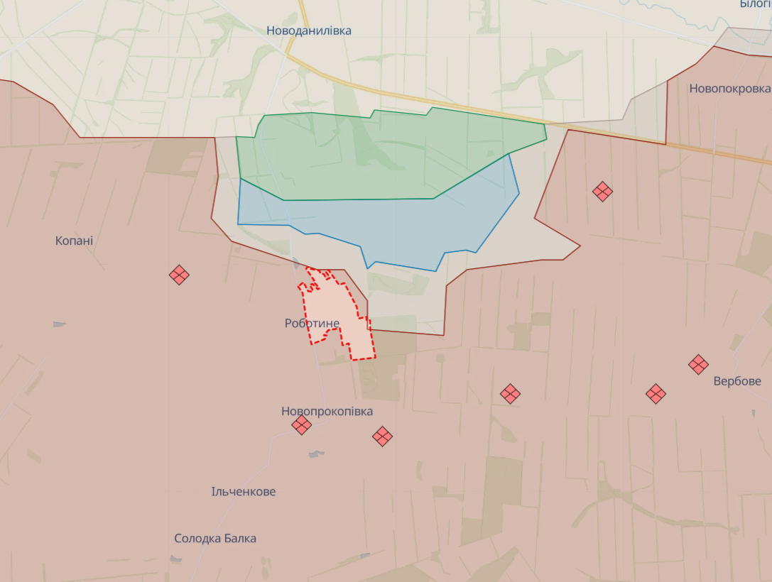 ВСУ отбросили оккупантов около Новоегоровки, враг контролирует Новоселовское, - DeepState