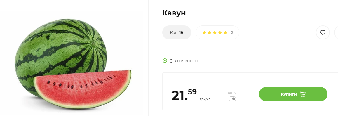 В Украине более чем на 40% выросли цены на арбузы: какая теперь стоимость