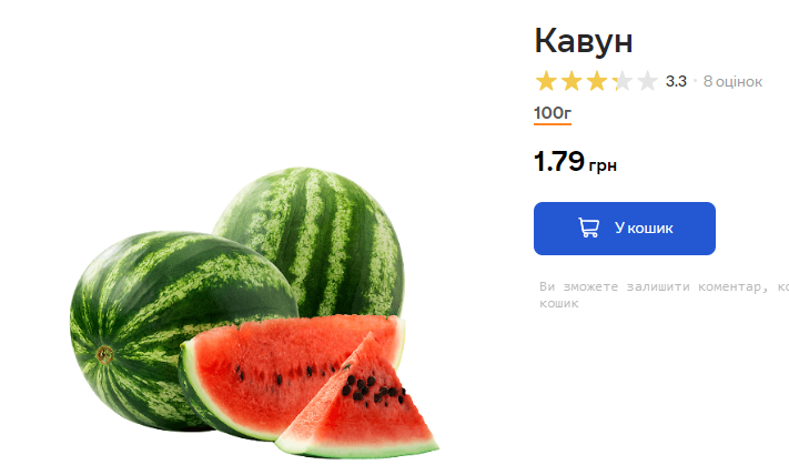 В Украине более чем на 40% выросли цены на арбузы: какая теперь стоимость