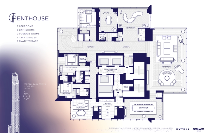 Який вигляд має та скільки коштує найдорожча квартира у світі: просто дух захоплює! (відео)
