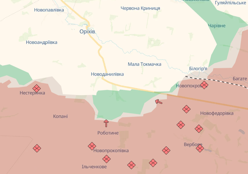 Сили оборони уразили пункт управління дронами РФ у Запорізької області