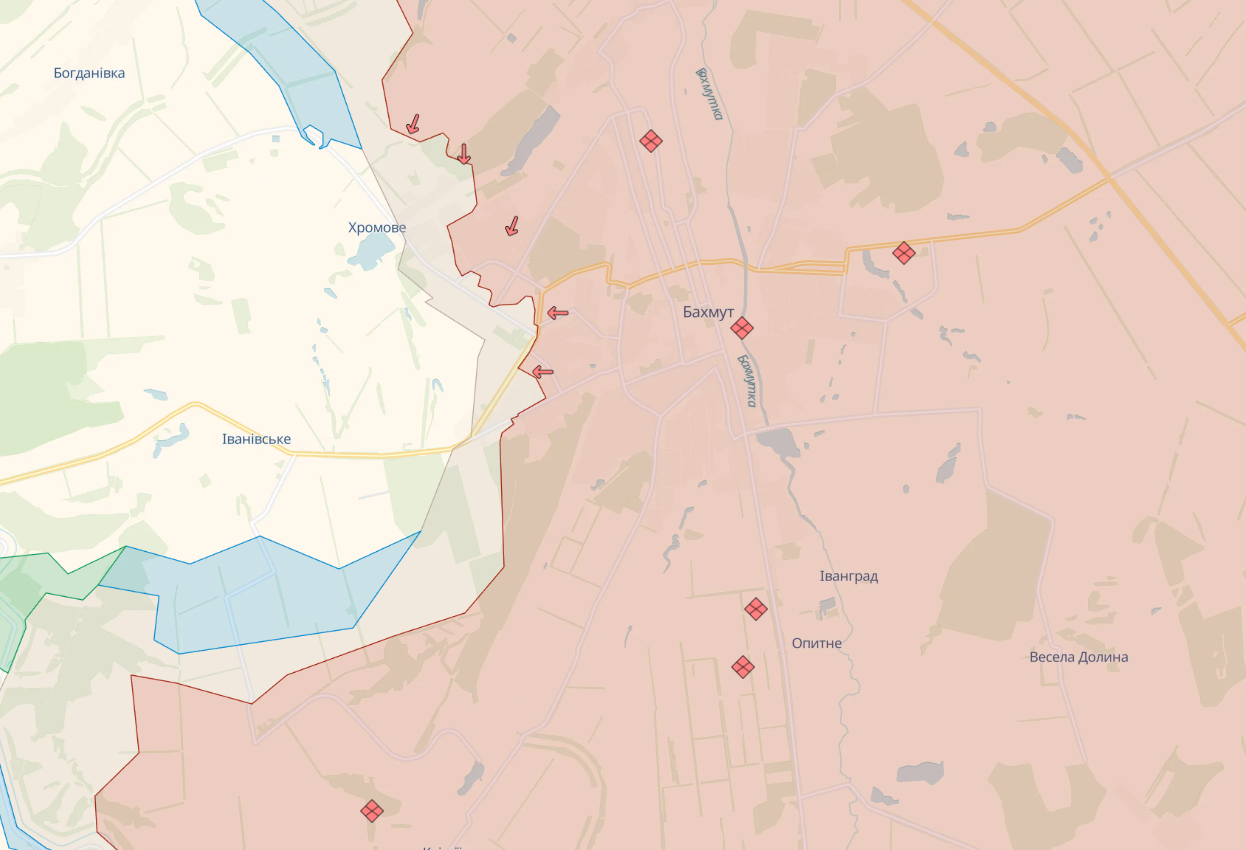 ВСУ во время штурма создали плацдарм для дальнейшего наступления под Бахмутом