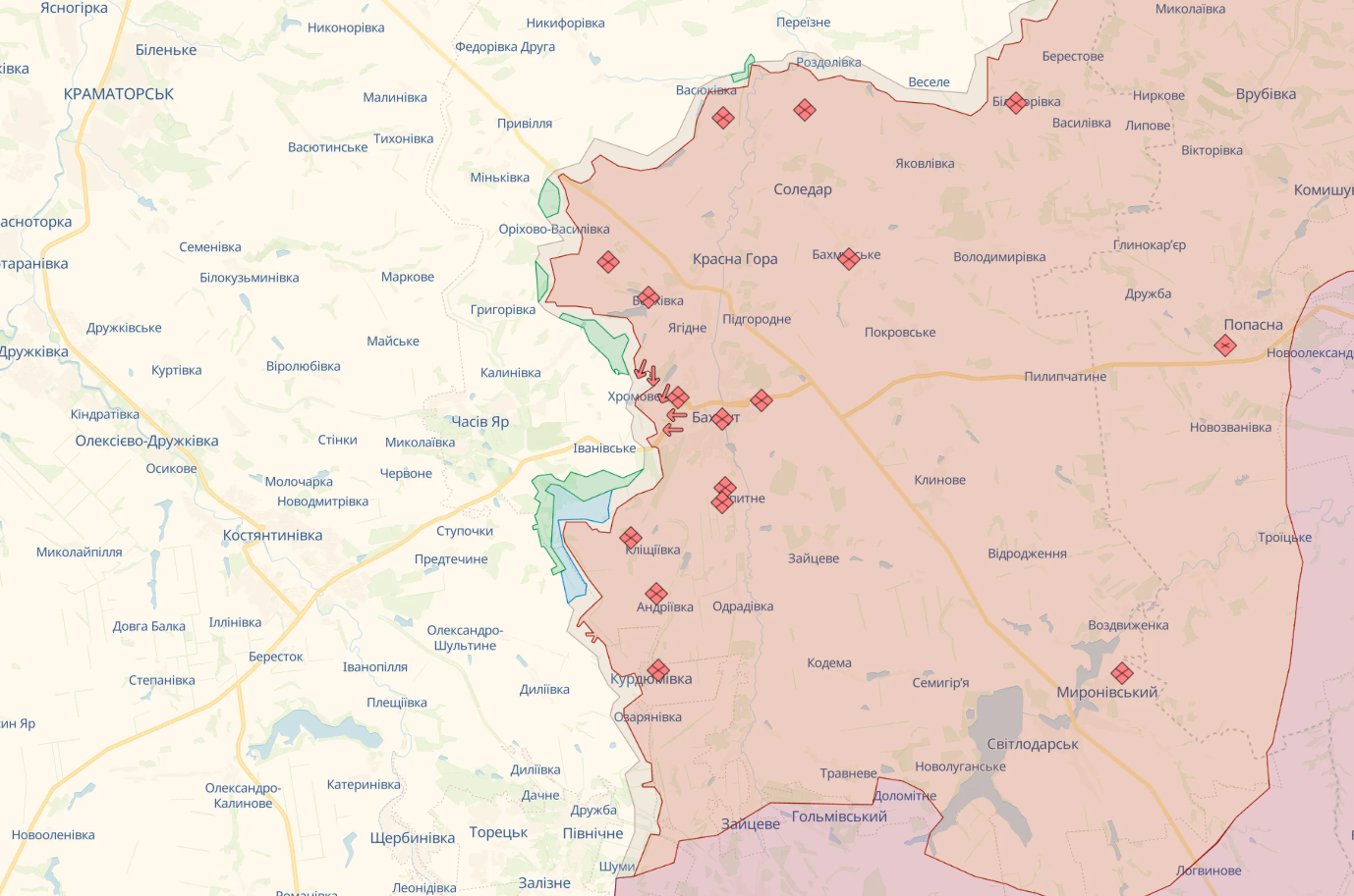 Не затишшя. Маляр розповіла про ситуацію на Бахмутському напрямку
