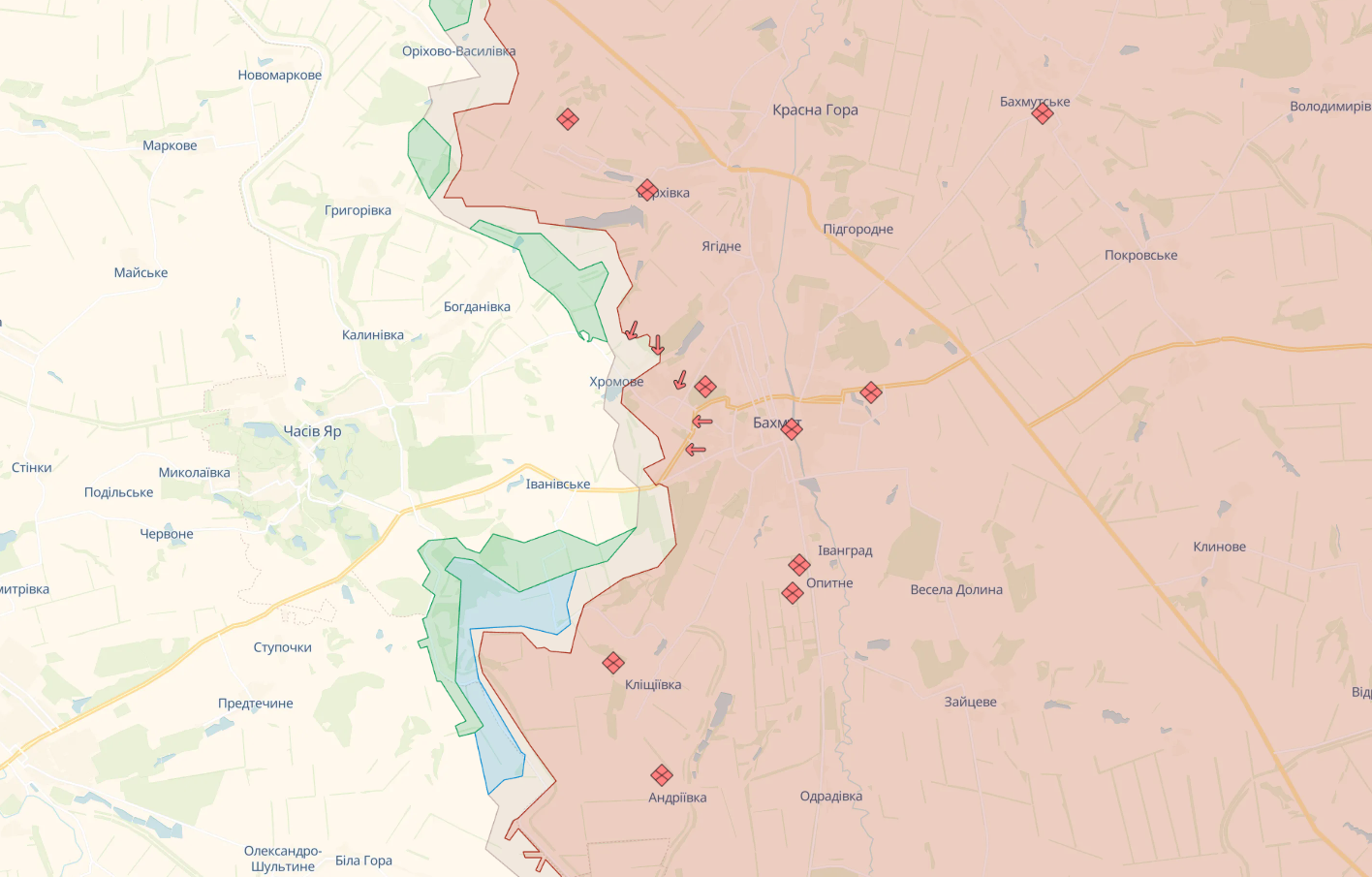 Розвідники показали знищення ворога дронами на Бахмутському напрямку