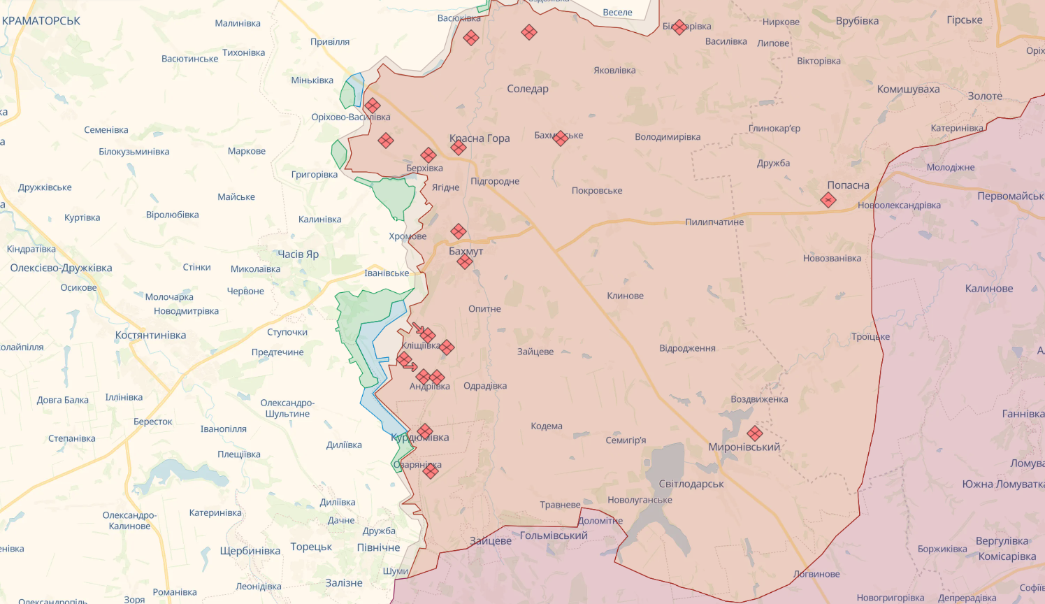 В ВСУ показали работу военных в лесополосе под Бахмутом