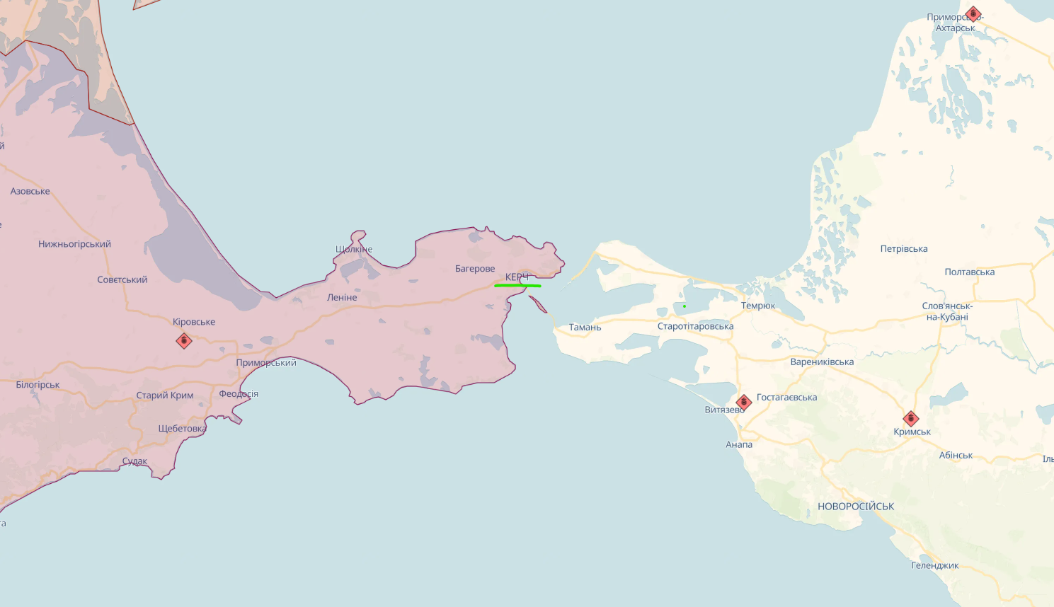 В Керчі спрацювала ППО, нібито збили ракету, - РосЗМІ