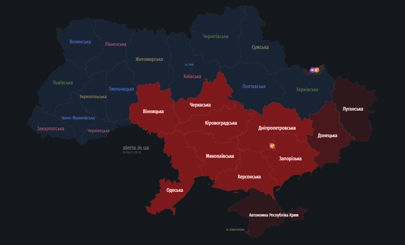 Росія атакувала Одесу, в місті пролунав вибух