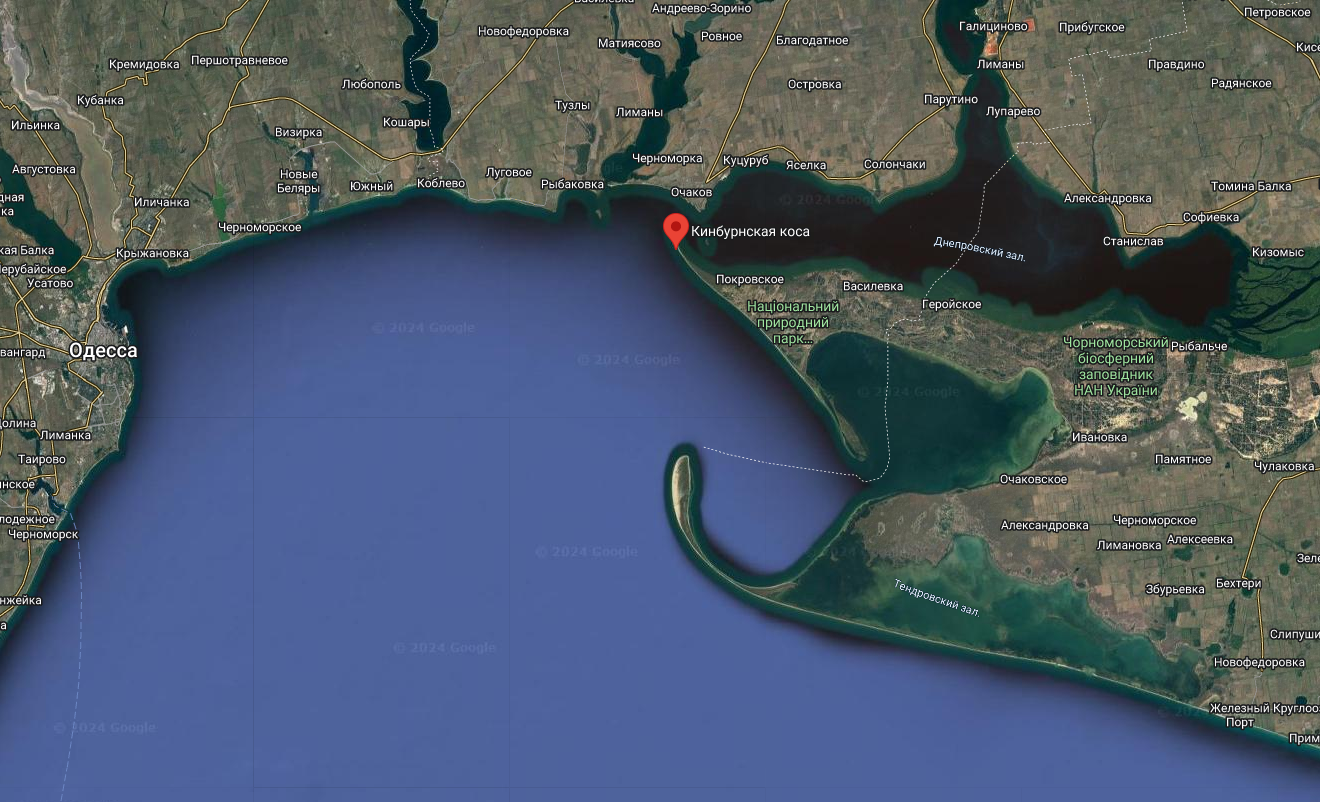 ГУР здійснило рейд на Кінбурнську косу, знищено десятки росіян та їхню техніку (відео)