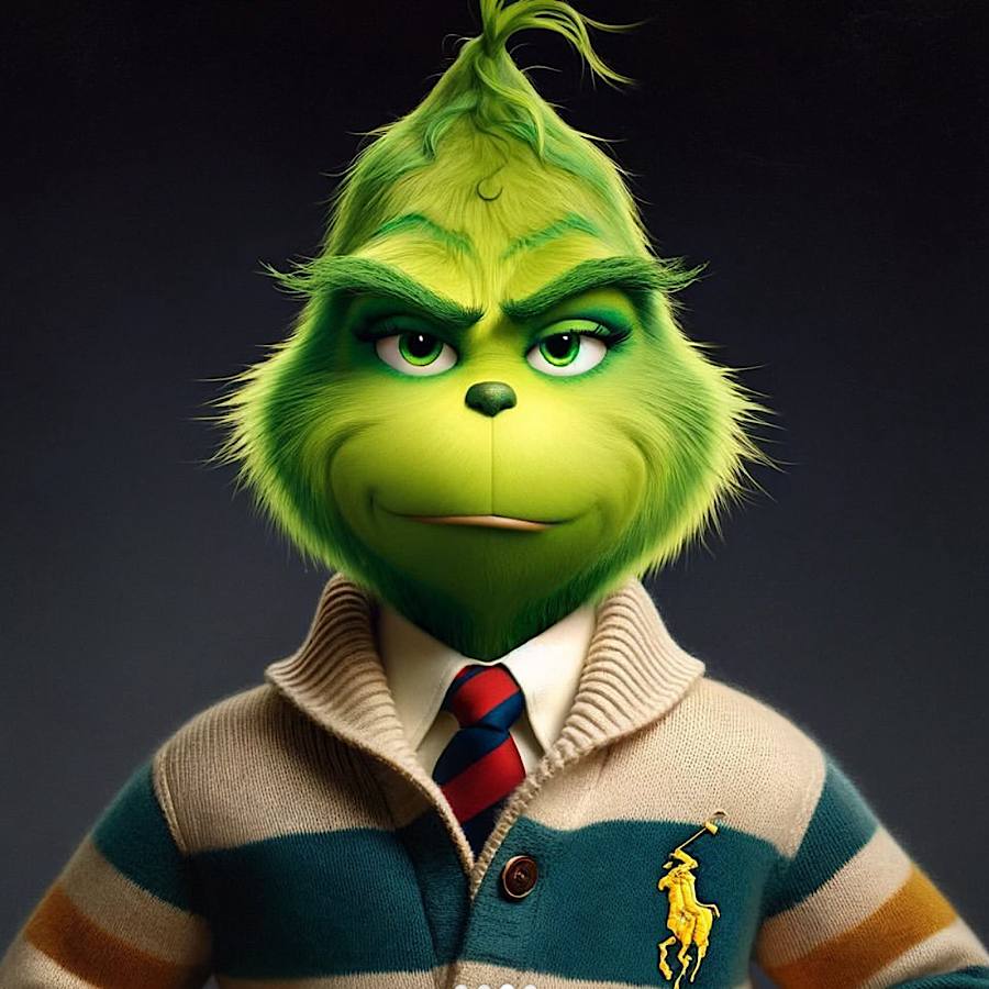 ШІ показав, як модно можуть виглядати Санта, сніговик і навіть Грінч (фото)