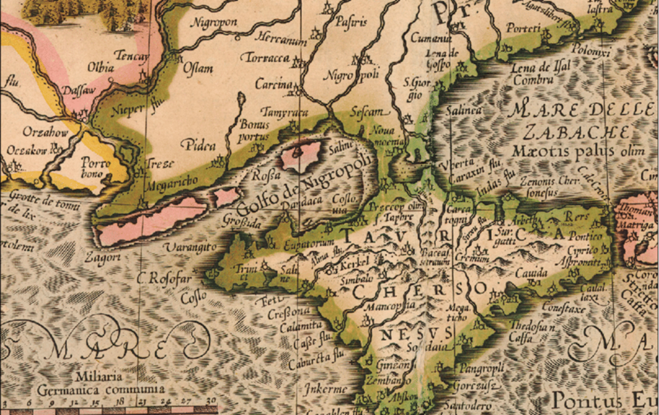 Як європейці малювали Україну на картах у 16-18 століттях