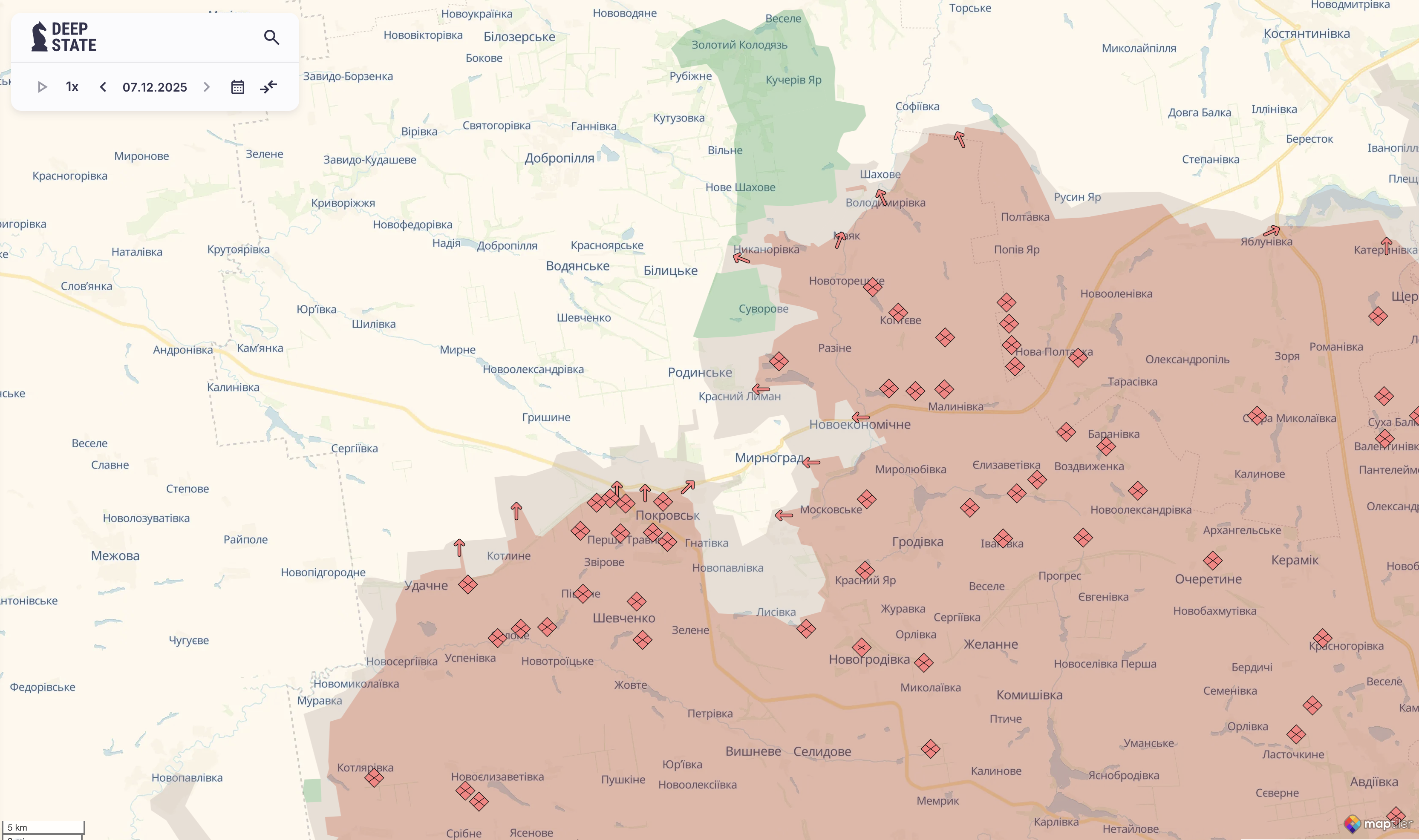 "Кліщі" в Покровську та бої в Запорізькій області. Що відбувається на фронті
