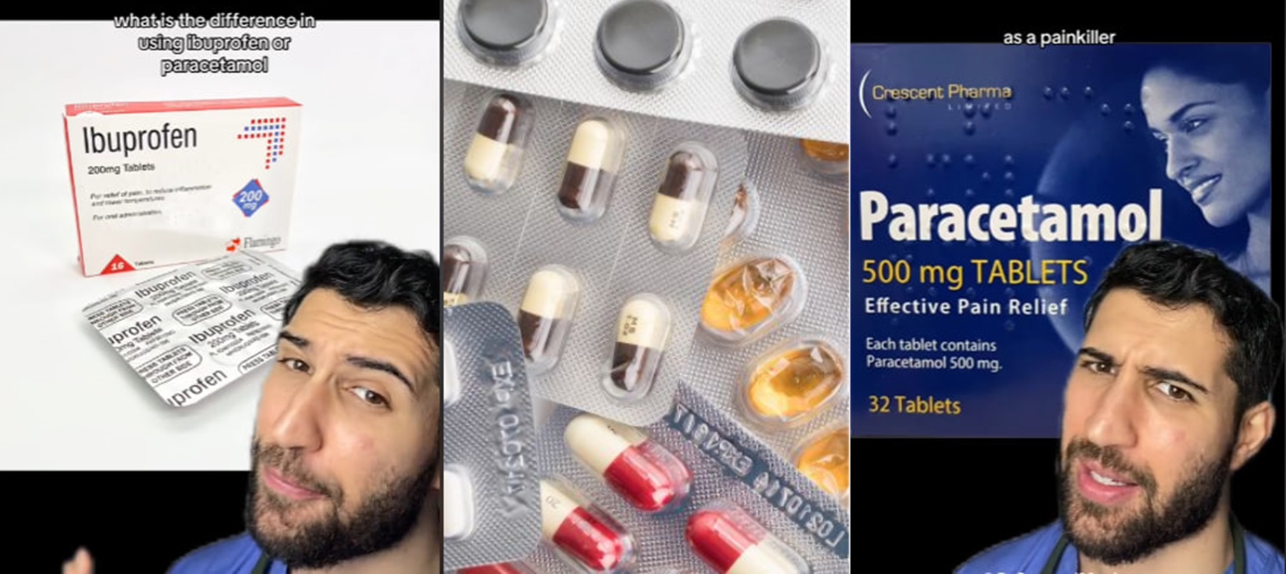 Лікар відповів, що краще - ібупрофен чи парацетамол. Запам'ятайте раз і назавжди