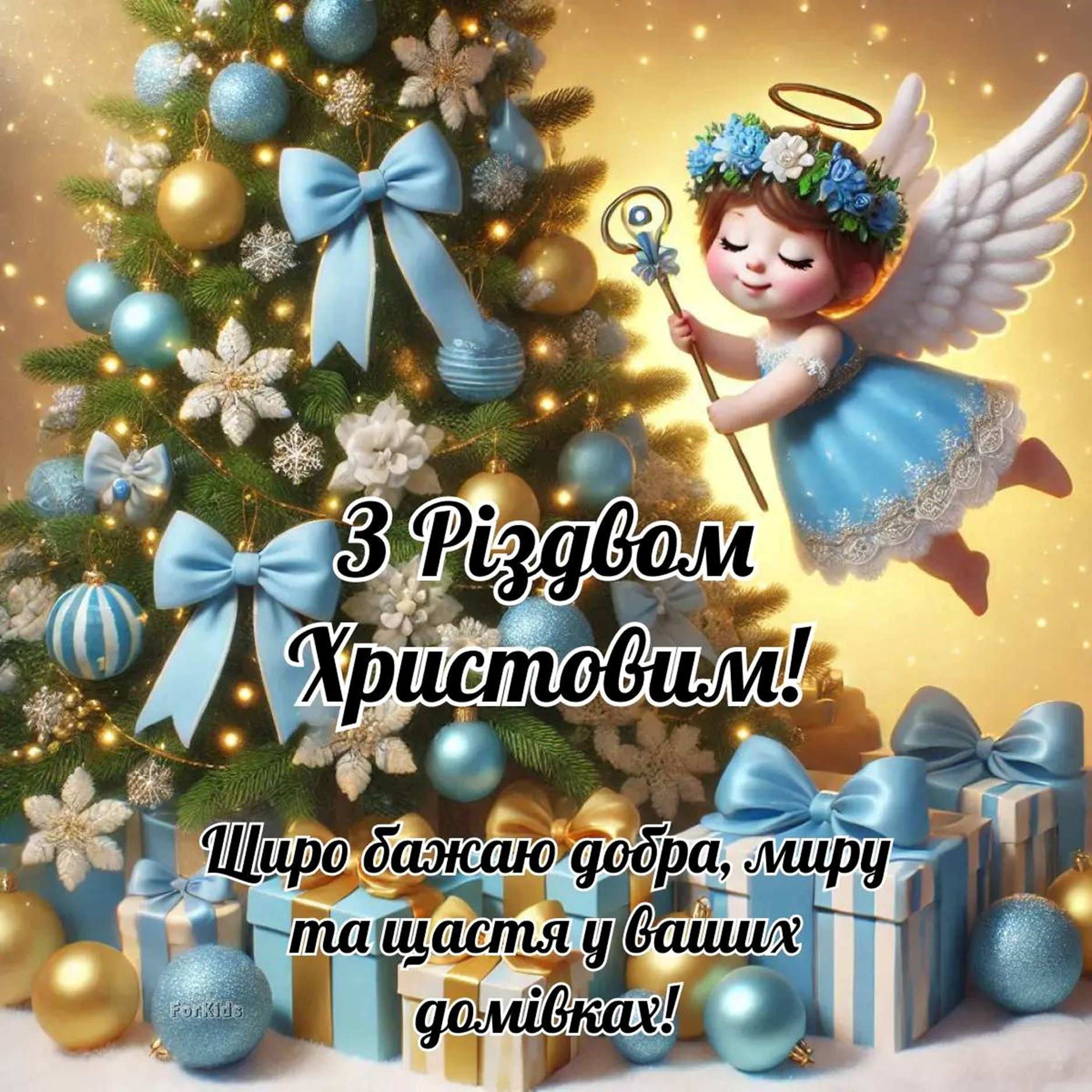 Теплі привітання для рідних та друзів на Різдво 25 грудня