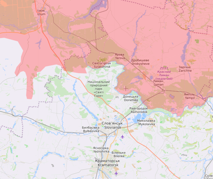 Карта фронта. Где наступают оккупанты и как Украина отбивает их атаки