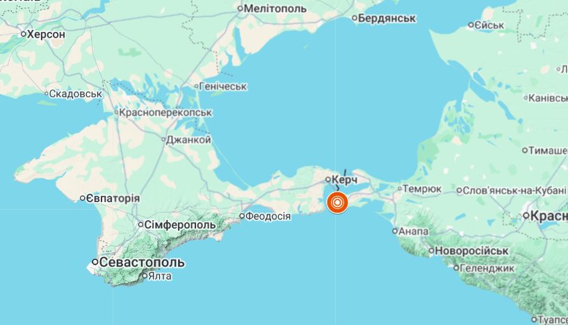 Біля берегів Криму вранці стався землетрус: де знаходився епіцентр