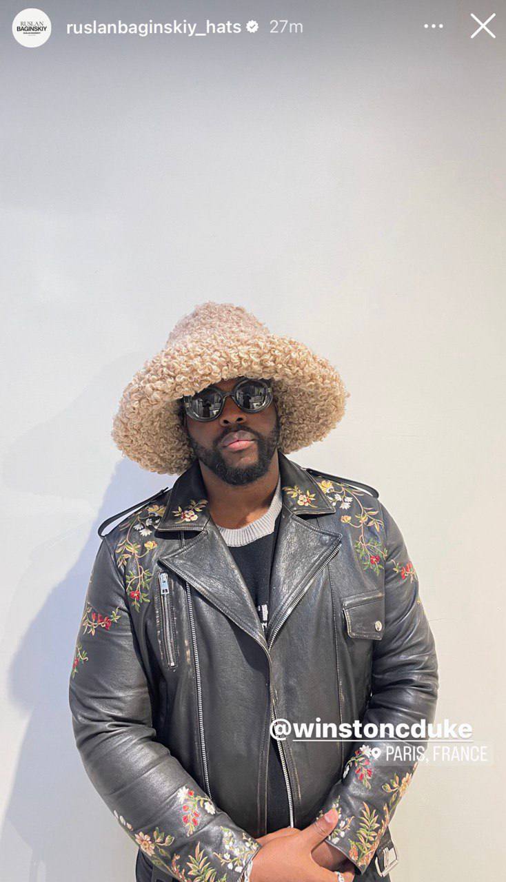 Зірка "Чорної пантери" засвітився у капелюсі від українського бренду (фото)