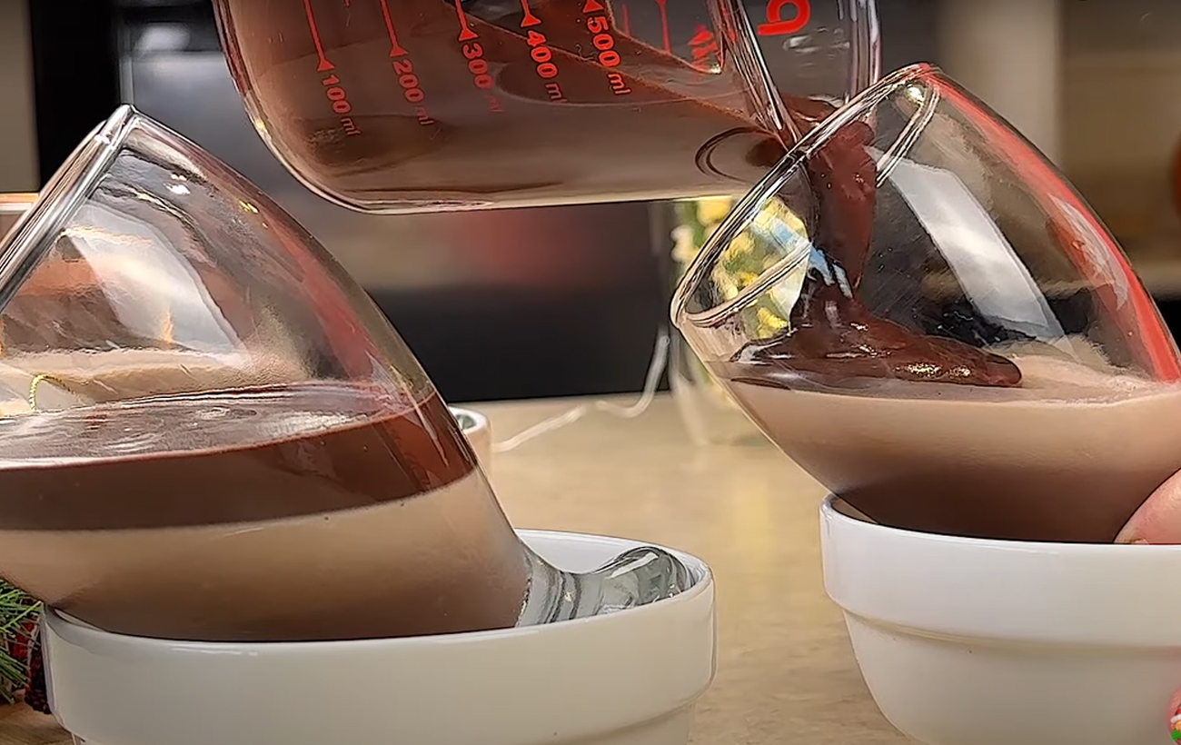 Шоколадный десерт панакота: простой рецепт на 4 порции (фото)