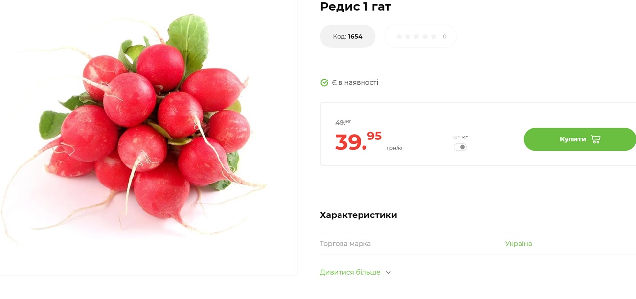 Молода картопля, редис та зелень: огляд цін та де вигідніше купувати