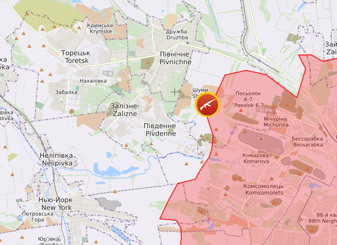 Карта войны в Украине на 30 августа: где пытались наступать российские войска