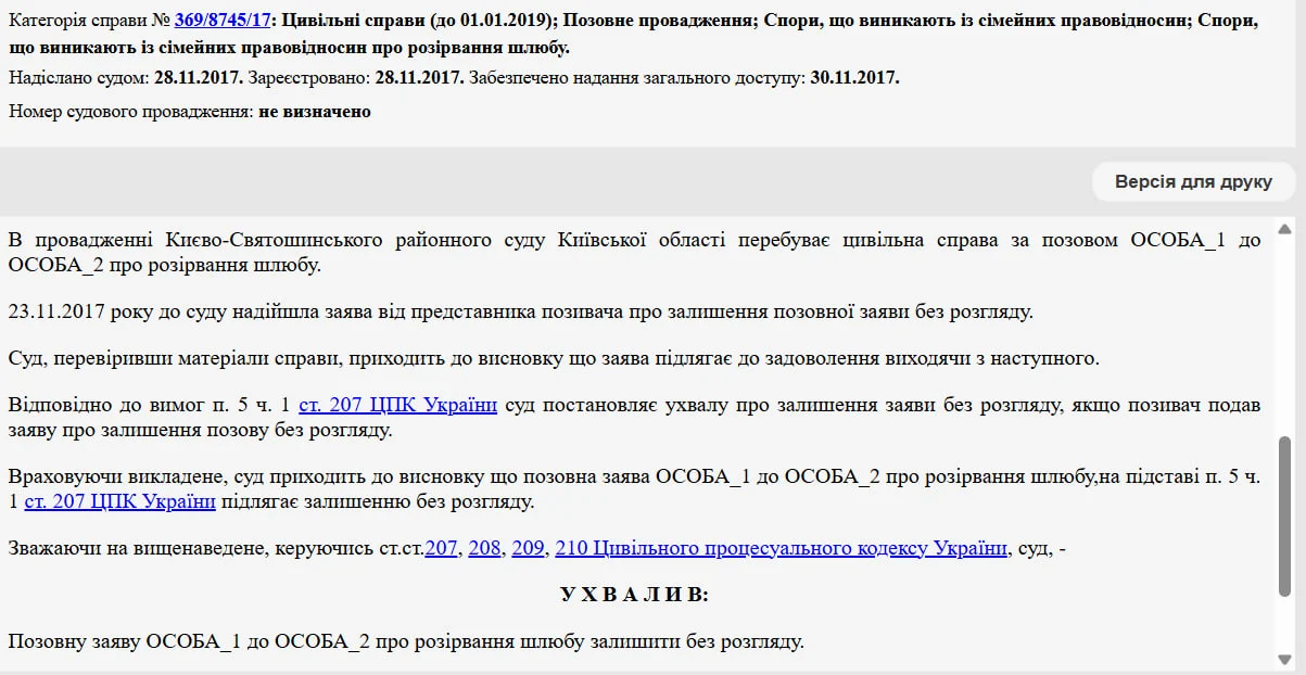Ілона Гвоздьова розлучається з чоловіком після 10 років шлюбу