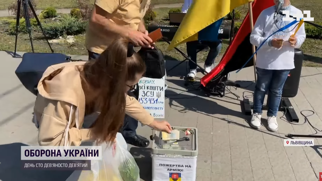 8-річний українець співом менш ніж за місяць зібрав півмільйона гривень для ЗСУ