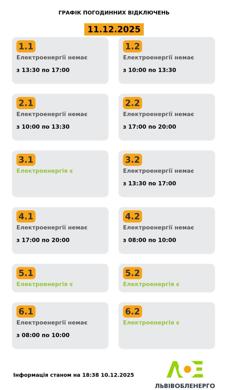Без світла до 6 годин: де і як в Україні сьогодні діють графіки (список)