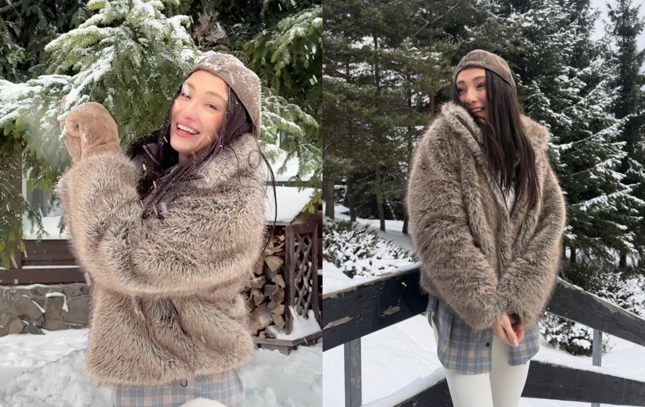 Настя з "Холостяка" зробила цю кепку трендом зими: з чим її носити