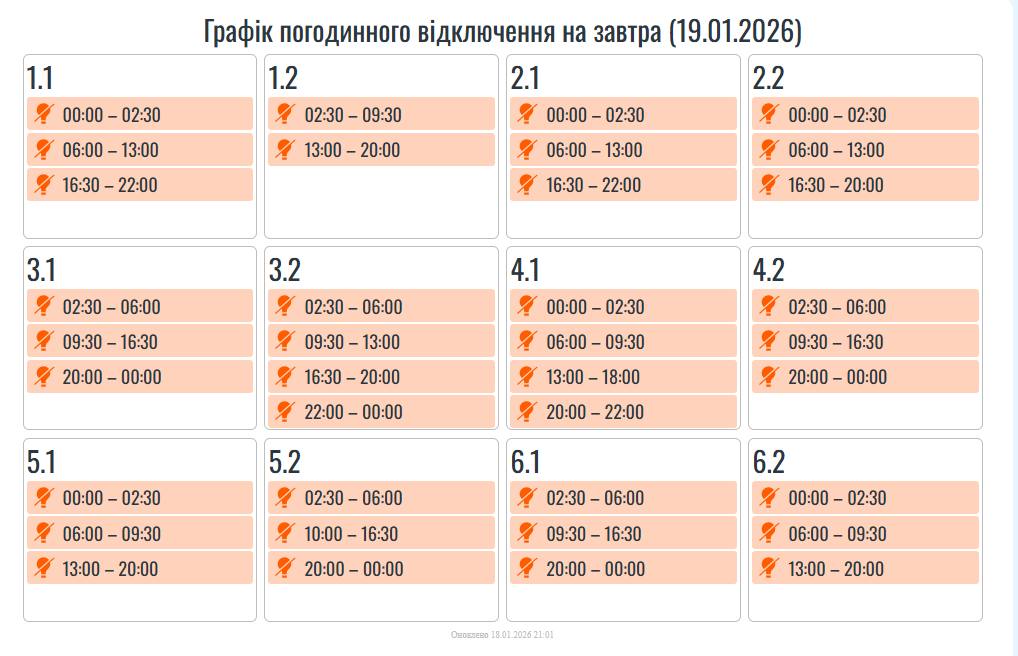 До 16 годин без світла або аварійно: де та як в Україні вимикають світло